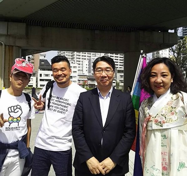 前川喜平 李信恵 しばき隊がコリアngoセンター主催のダイバーシティパレードに参加 カイカイch 日韓交流掲示板サイト