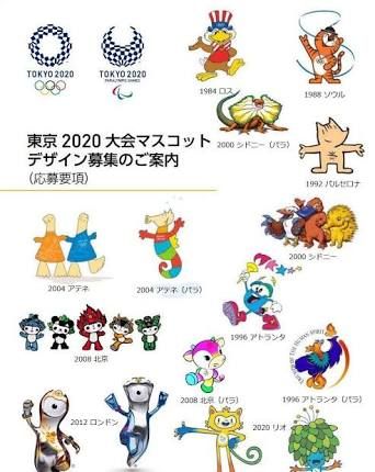 オリンピック マスコットの一覧 List Of Olympic Mascots Japaneseclass Jp